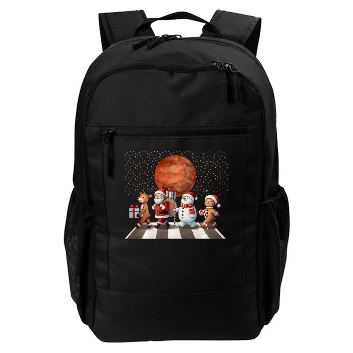 Christmas Reindeer Santa Snowman Astronauts Mars Daily Commute Backpack