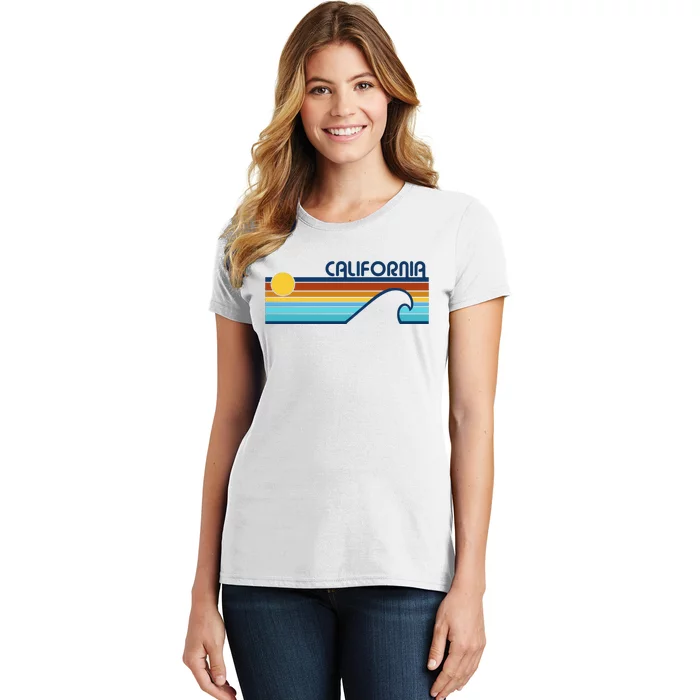 California Retro Sunset Beach Women's T-Shirt