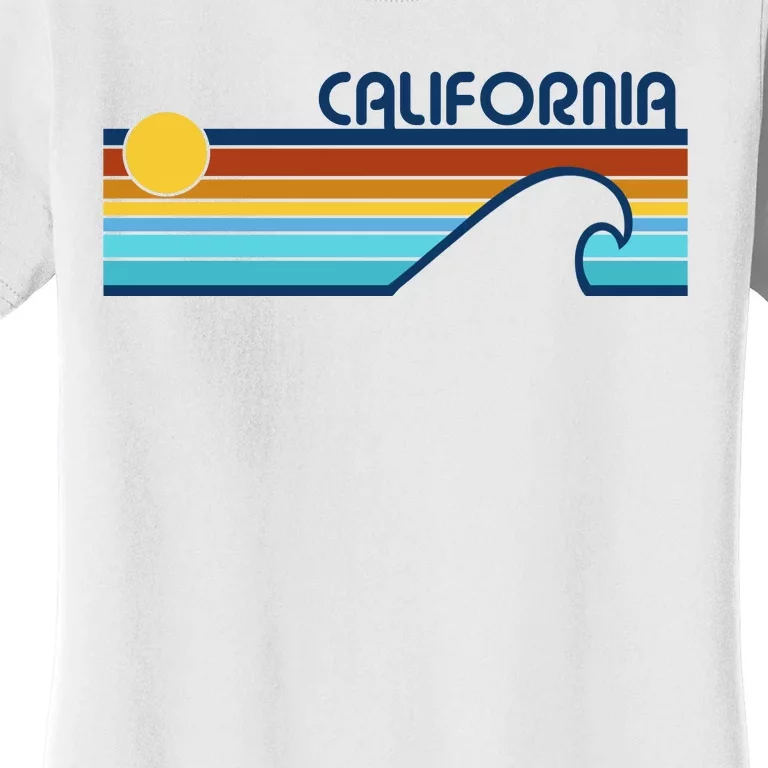 California Retro Sunset Beach Women's T-Shirt