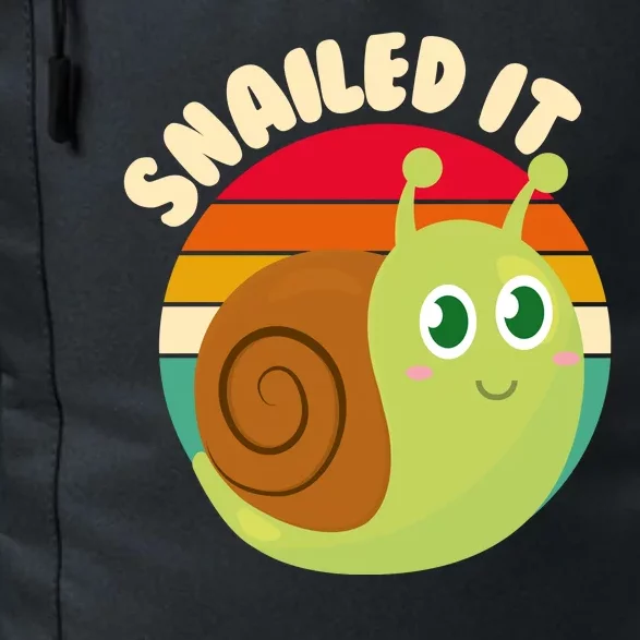 Cute Retro Snailed It Daily Commute Backpack