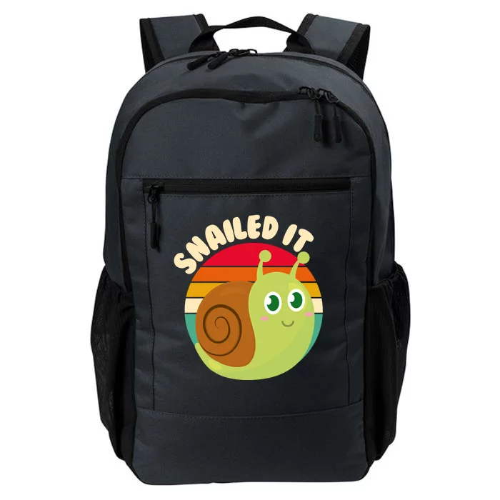 Cute Retro Snailed It Daily Commute Backpack