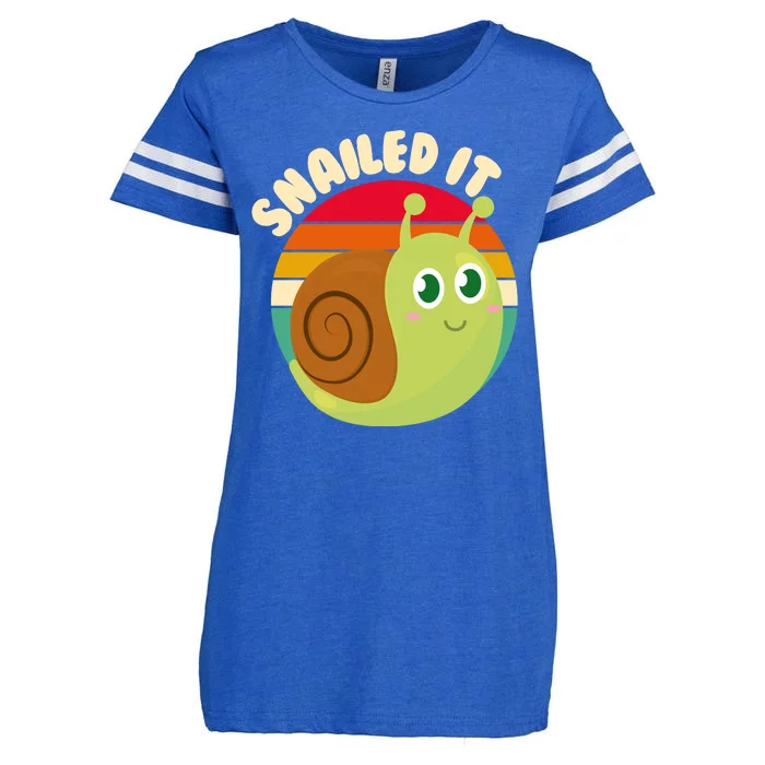 Cute Retro Snailed It Enza Ladies Jersey Football T-Shirt