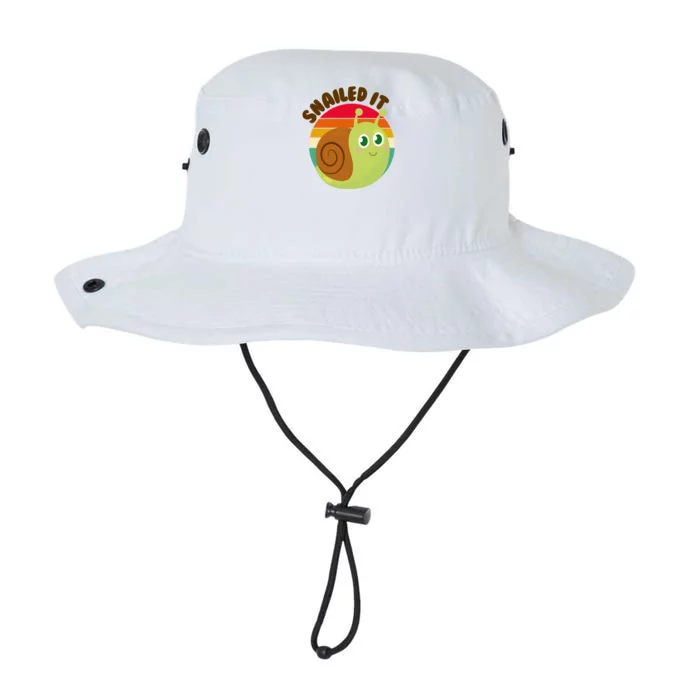 Cute Retro Snailed It Legacy Cool Fit Booney Bucket Hat