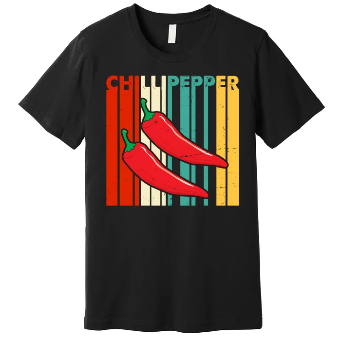 Chillipepper Retro Sunset Premium T-Shirt