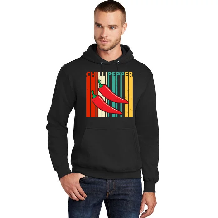 Chillipepper Retro Sunset Tall Hoodie