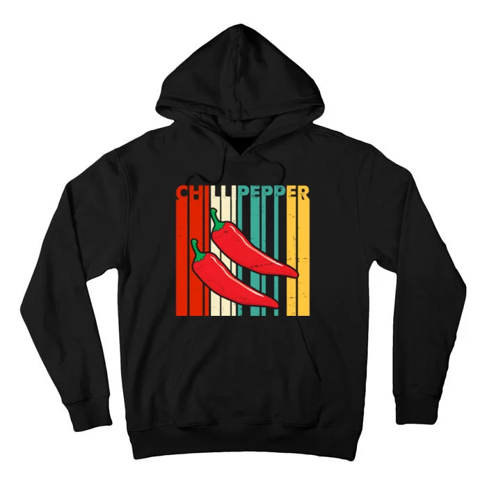 Chillipepper Retro Sunset Tall Hoodie