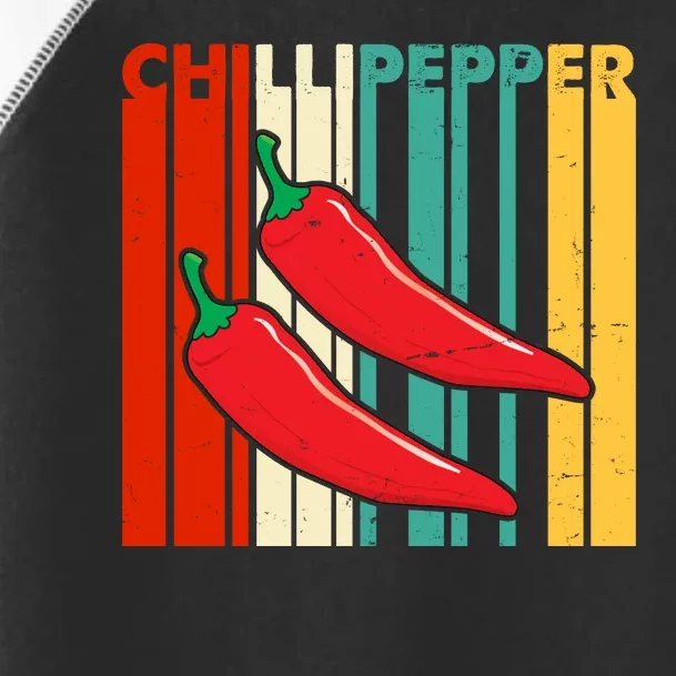 Chillipepper Retro Sunset Toddler Fine Jersey T-Shirt