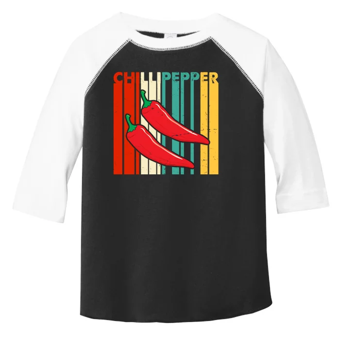 Chillipepper Retro Sunset Toddler Fine Jersey T-Shirt