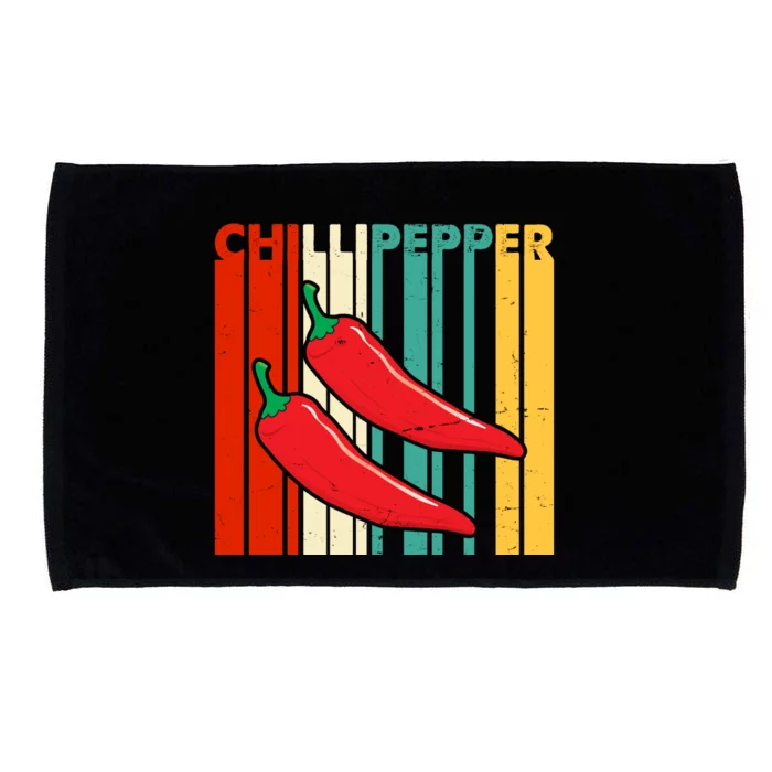 Chillipepper Retro Sunset Microfiber Hand Towel