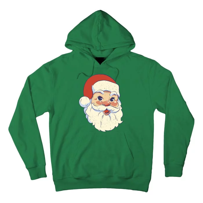 Cute Retro Santa Claus Holiday Tall Hoodie