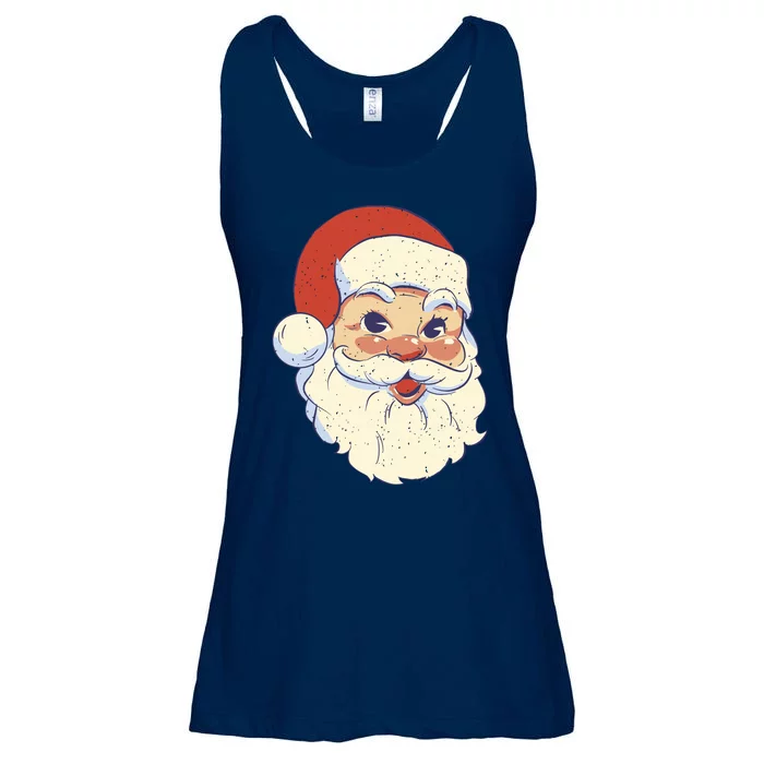 Cute Retro Santa Claus Holiday Ladies Essential Flowy Tank