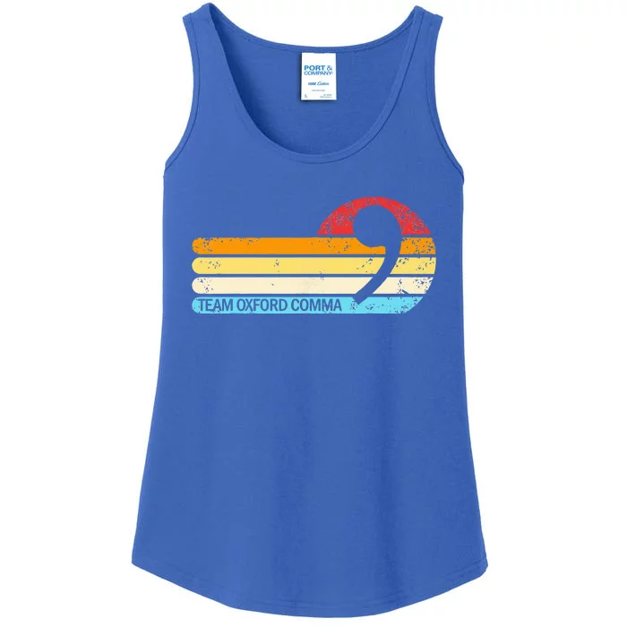 Comma Retro Sunset Ladies Essential Tank