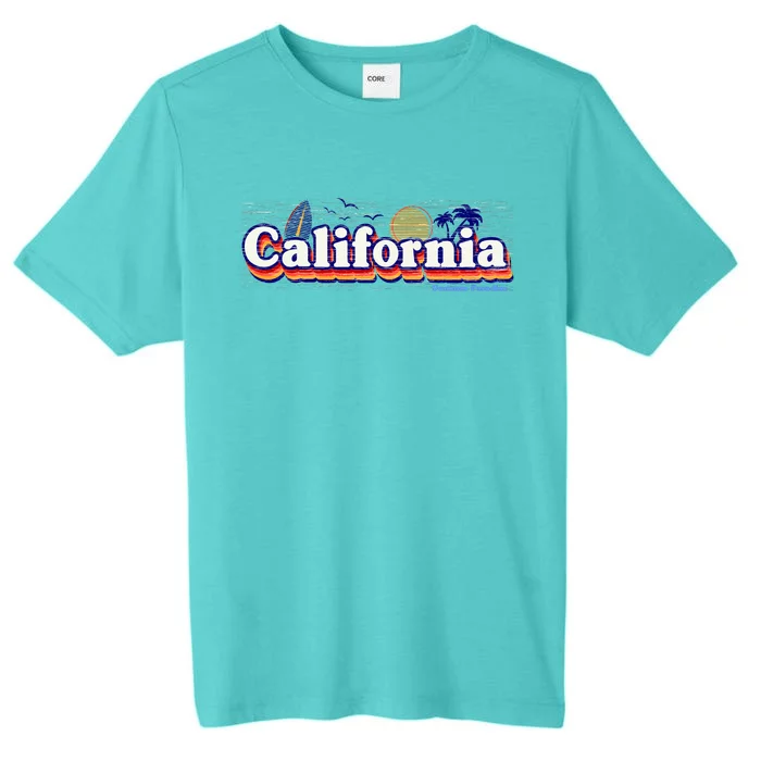 California Retro Summer Paradise ChromaSoft Performance T-Shirt