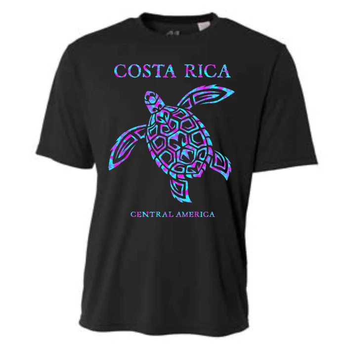 Costa Rica Sea Turtle Girls Cooling Performance Crew T-Shirt