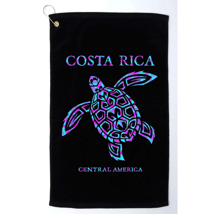 Costa Rica Sea Turtle Girls Platinum Collection Golf Towel