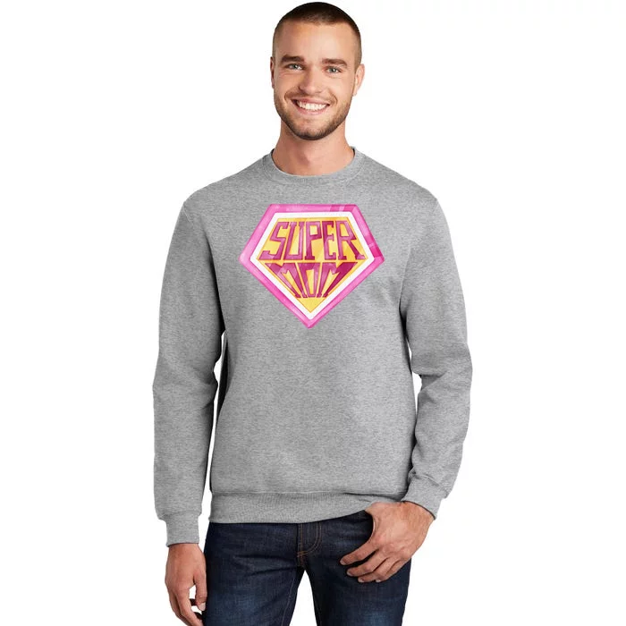 Cute Retro Super Mom Gift For Mother Sweatshirt