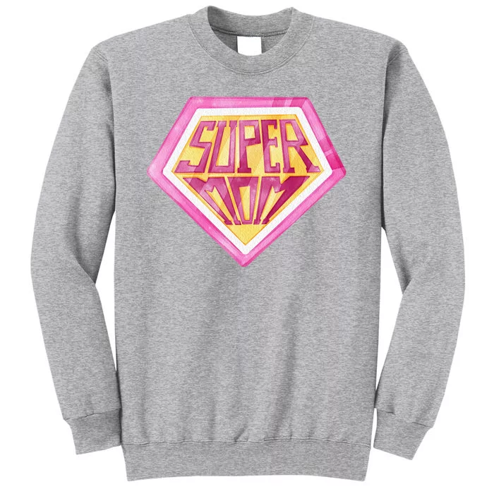 Cute Retro Super Mom Gift For Mother Sweatshirt