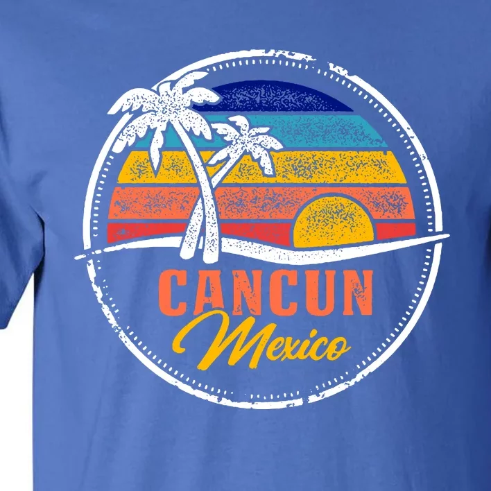 Cancun Retro Sunset Tall T-Shirt