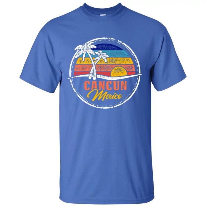 Cancun Retro Sunset Tall T-Shirt