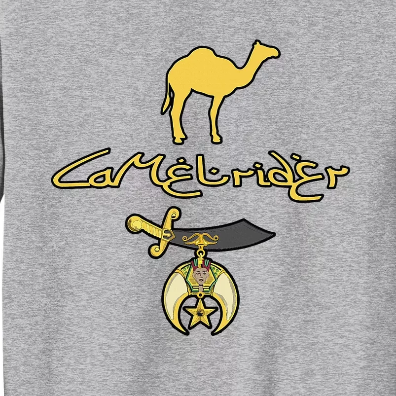 Camel Rider Shriner Masonic Symbol Freemason Tall Sweatshirt