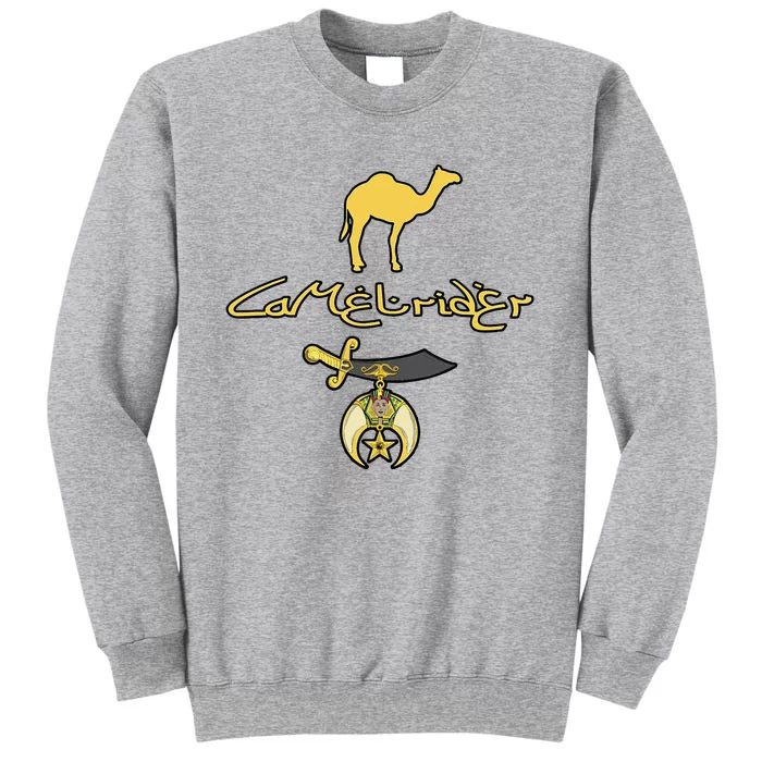 Camel Rider Shriner Masonic Symbol Freemason Tall Sweatshirt