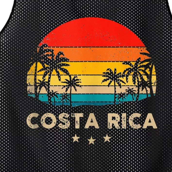 Costa Rica Sunset Mesh Reversible Basketball Jersey Tank