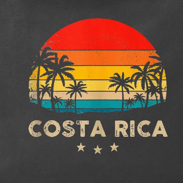 Costa Rica Sunset Zip Tote Bag