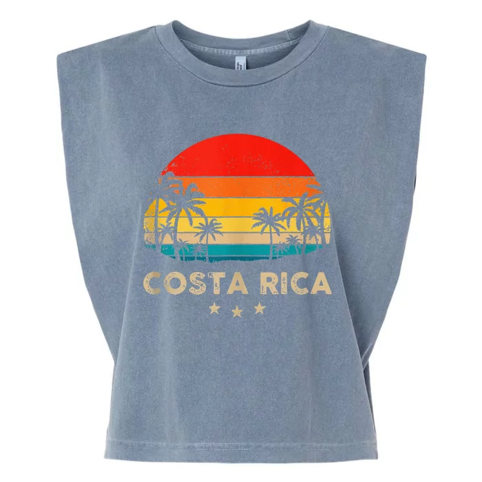 Costa Rica Sunset Garment-Dyed Women's Muscle Tee