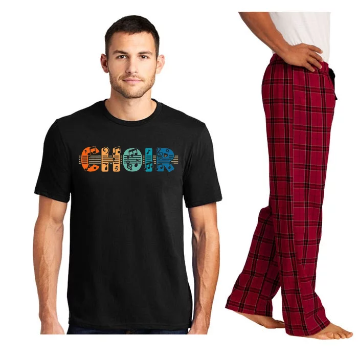 Choir Retro Singer Music Group Teacher Choir Directors Pajama Set