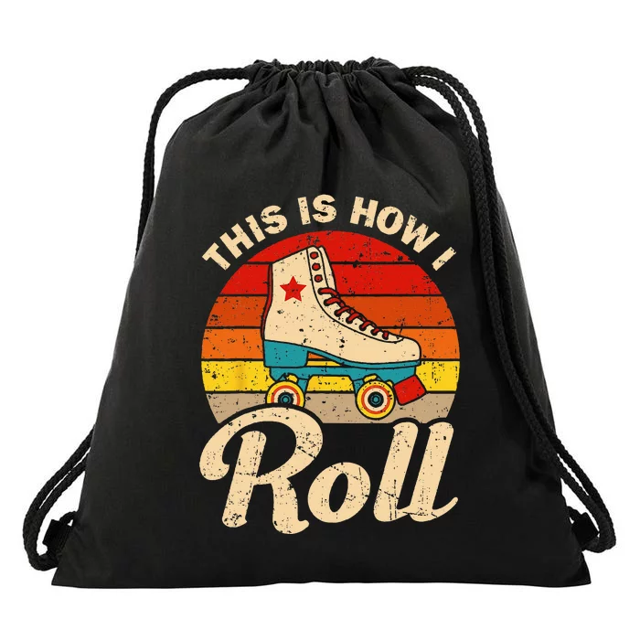 Cool Roller Skate For  Speed Skating Inline Skate Drawstring Bag