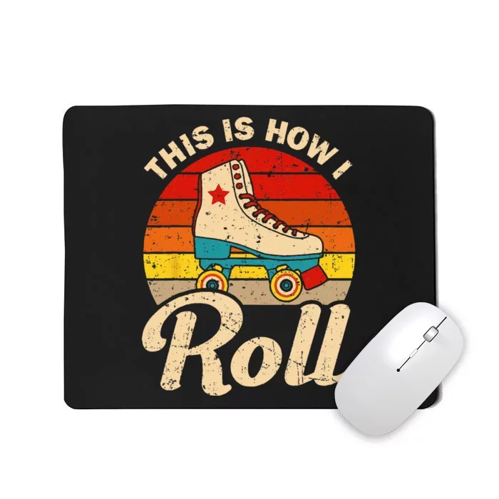 Cool Roller Skate For  Speed Skating Inline Skate Mousepad