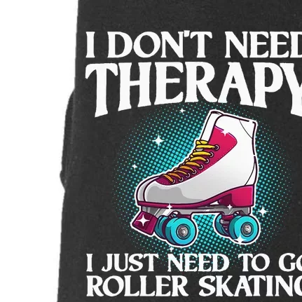 Cool Roller Skating For  Roller Derby Inline Skate Doggie 3-End Fleece Hoodie