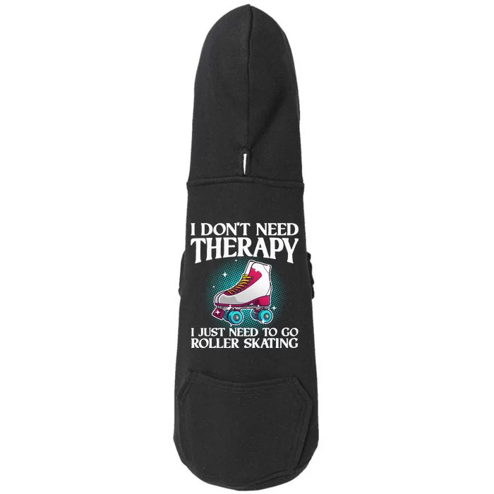 Cool Roller Skating For  Roller Derby Inline Skate Doggie 3-End Fleece Hoodie