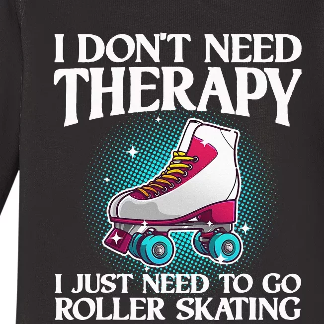 Cool Roller Skating For  Roller Derby Inline Skate Baby Long Sleeve Bodysuit