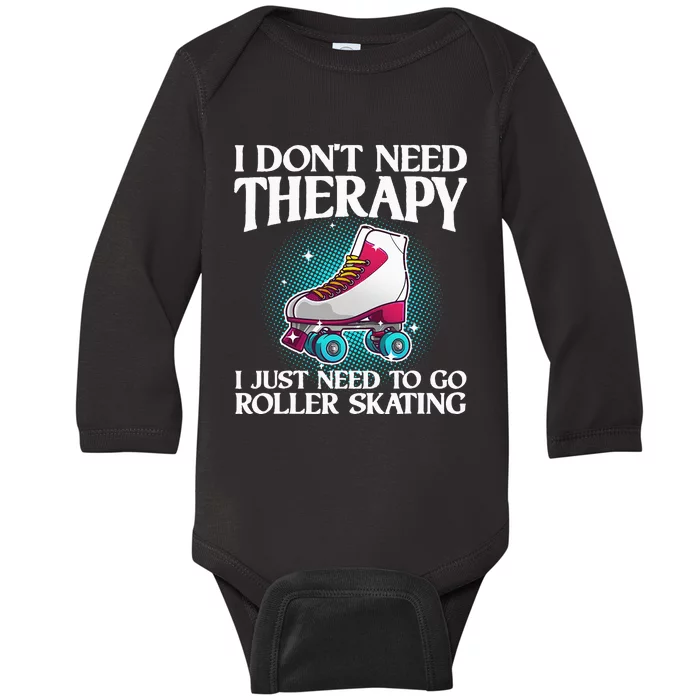 Cool Roller Skating For  Roller Derby Inline Skate Baby Long Sleeve Bodysuit