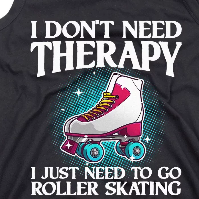 Cool Roller Skating For  Roller Derby Inline Skate Tank Top