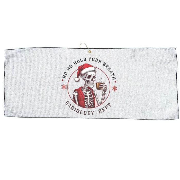 Christmas Radiology Tech Skeleton Xray Tech Ct Mri Women Large Microfiber Waffle Golf Towel