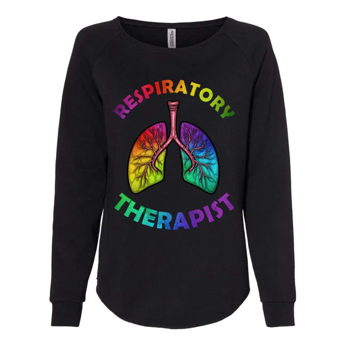 Cool Respiratory Therapy For Care Lung Doctor Rt Gift Womens California Wash Sweatshirt