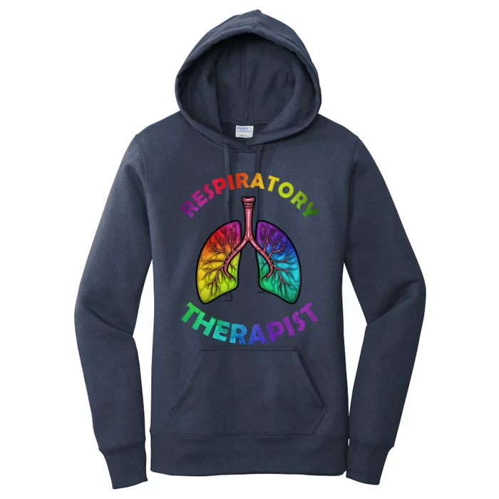 Cool Respiratory Therapy For Care Lung Doctor Rt Gift Women's Pullover Hoodie