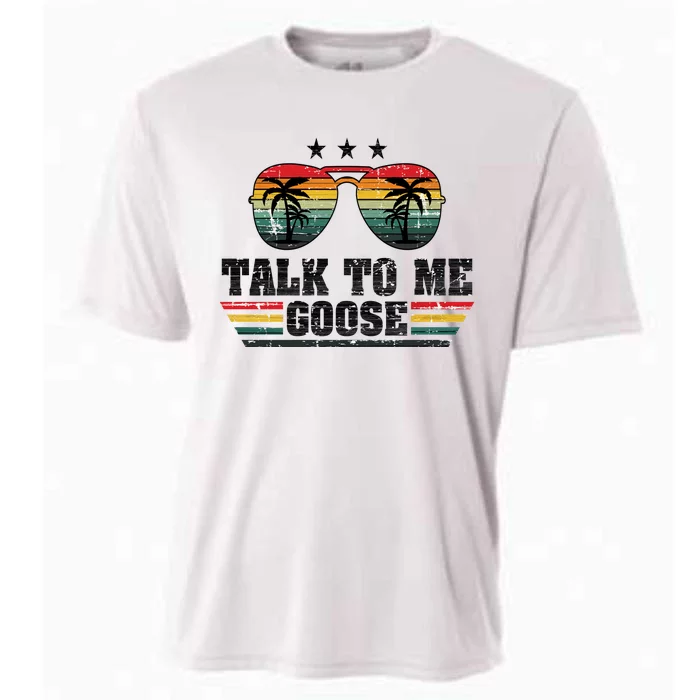 Cool Retro Talk To Me Goose Gift Cooling Performance Crew T-Shirt