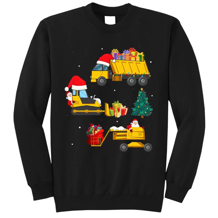 Christmas Red Trucks for Winter Decorations Sweatshirt