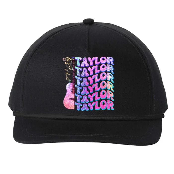 Cute Retro Taylor Music Fan Lover Snapback Five-Panel Rope Hat