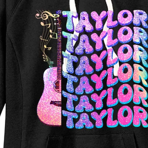 Cute Retro Taylor Music Fan Lover Women's Fleece Hoodie