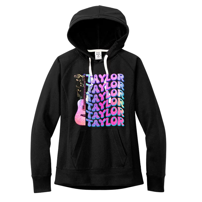 Cute Retro Taylor Music Fan Lover Women's Fleece Hoodie