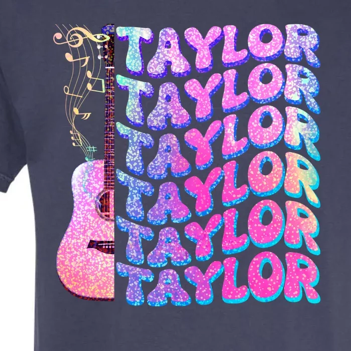 Cute Retro Taylor Music Fan Lover Garment-Dyed Heavyweight T-Shirt