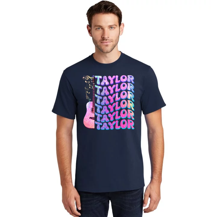 Cute Retro Taylor Music Fan Lover Tall T-Shirt