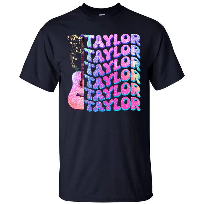 Cute Retro Taylor Music Fan Lover Tall T-Shirt