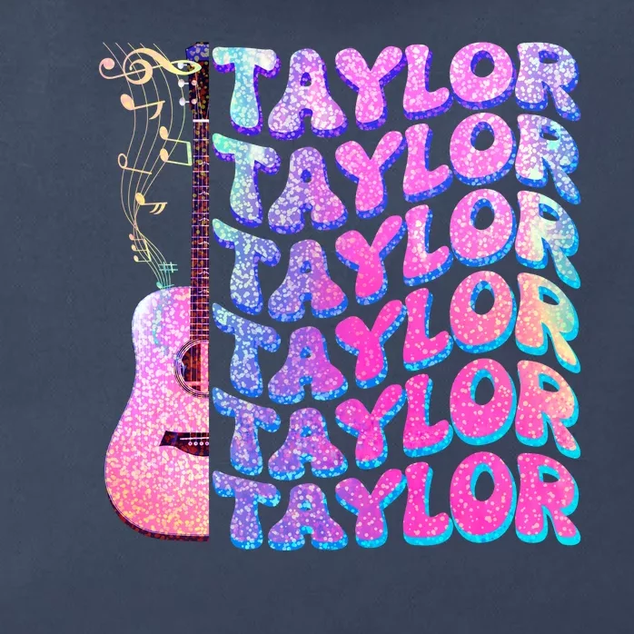 Cute Retro Taylor Music Fan Lover Zip Tote Bag