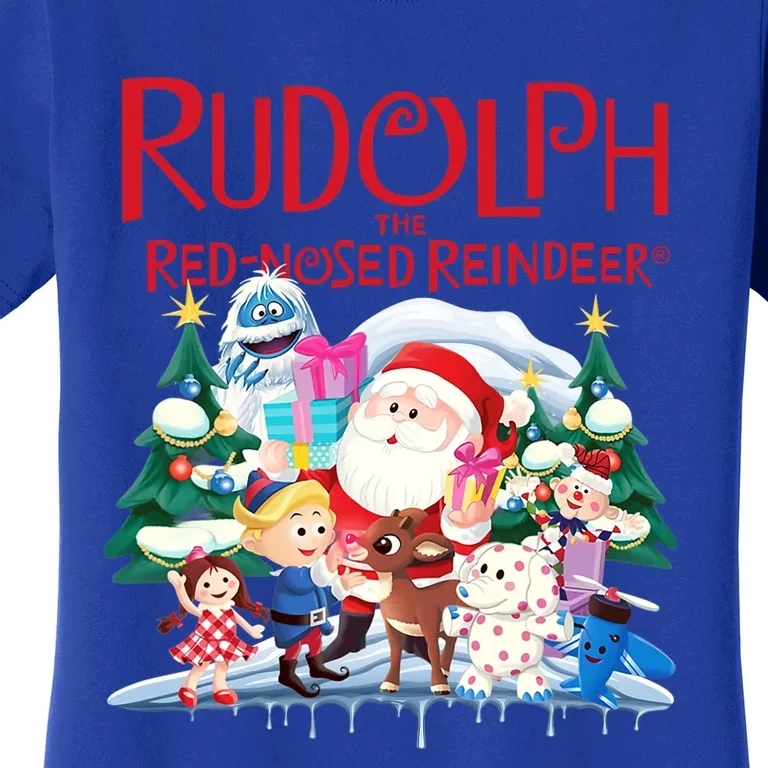 Cute Rudolph The Red Nosed Reindeer Christmas Special Xmas Women's T-Shirt