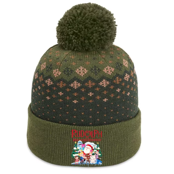 Cute Rudolph The Red Nosed Reindeer Christmas Special Xmas The Baniff Cuffed Pom Beanie